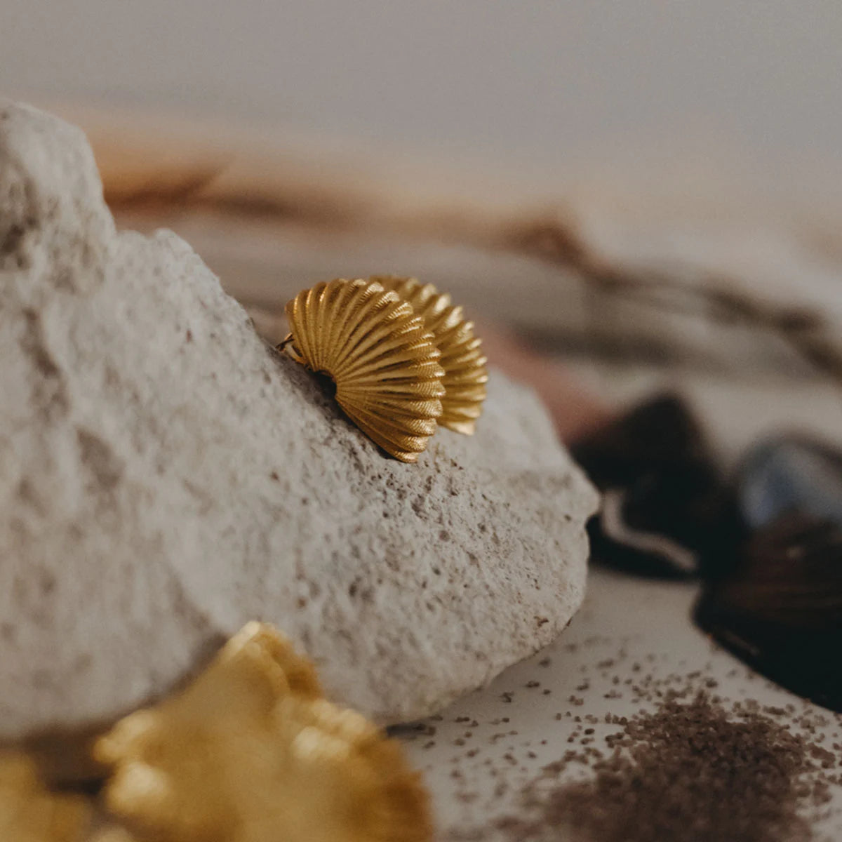 Pendientes Shell