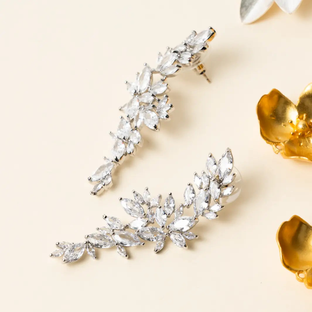 Pendientes Stunt Plata Shine