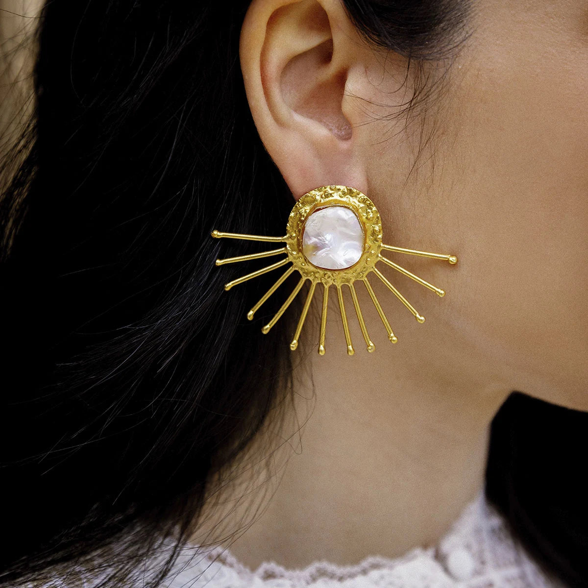 Pendientes Sunka Perla