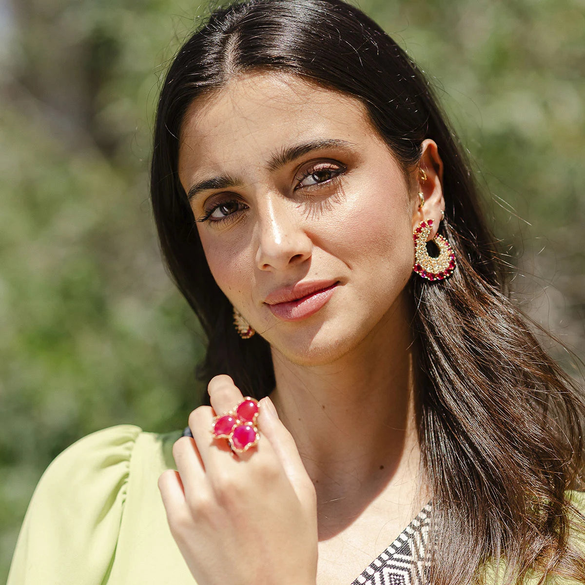 Anillo Baviera Face Ed. Limitada Negro