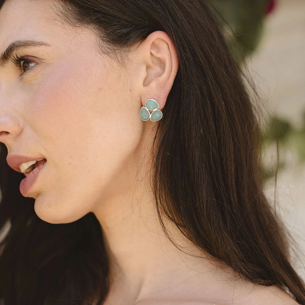 Pendientes Vega Ed. Limitada Plata Azules