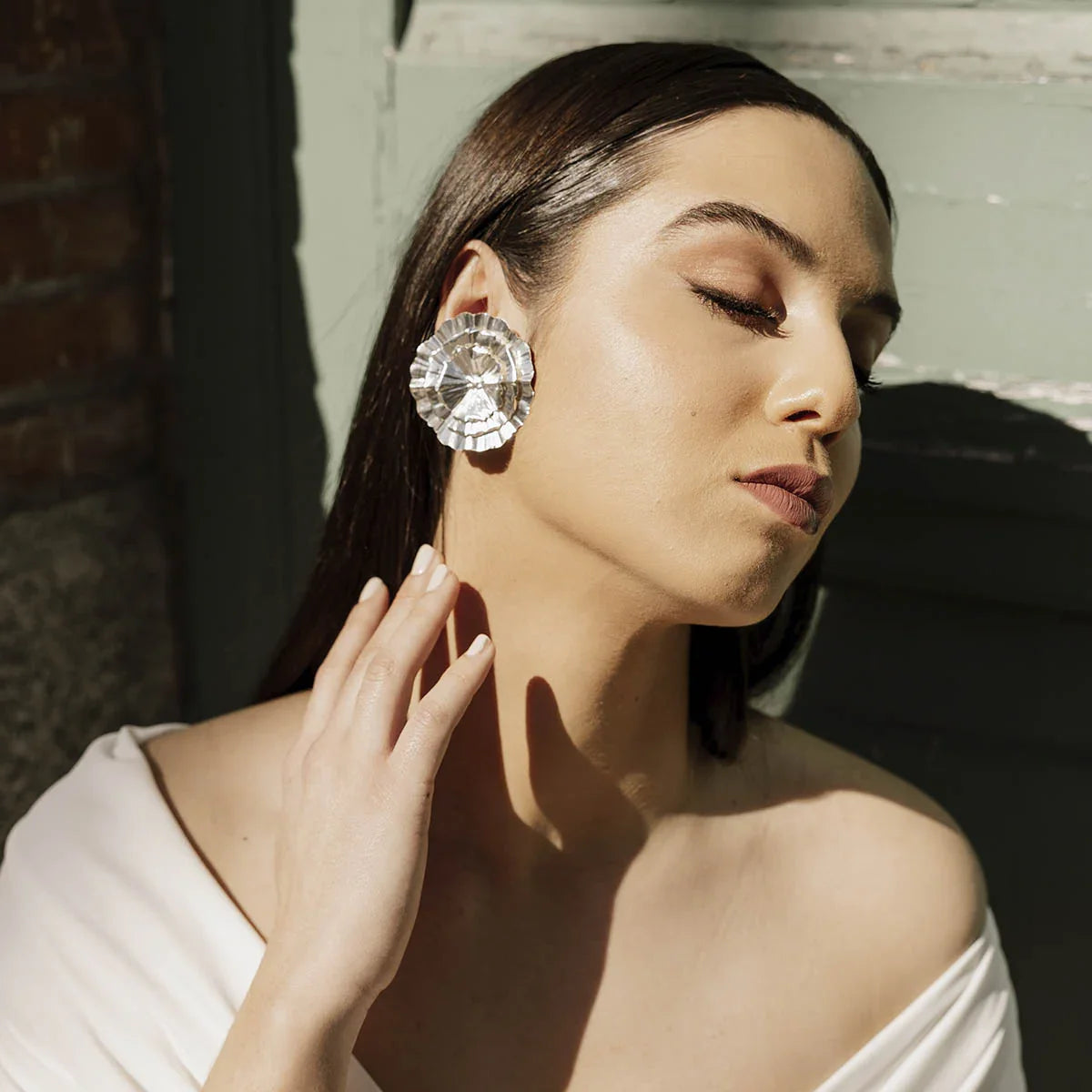 Pendientes Vetula Plata - Black One