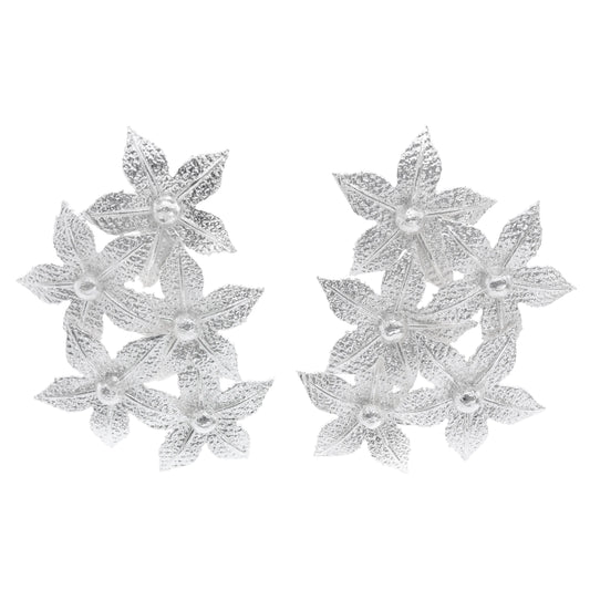 Pendientes Yunnan Plata