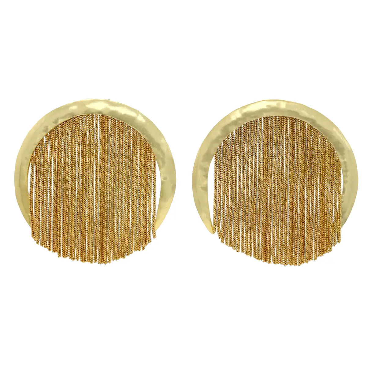 Pendientes Plenilunio Flecos