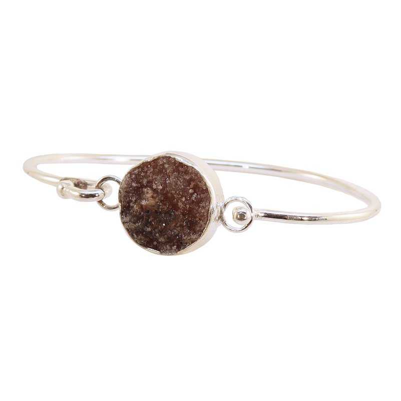 Pulsera Women Plata Marrón