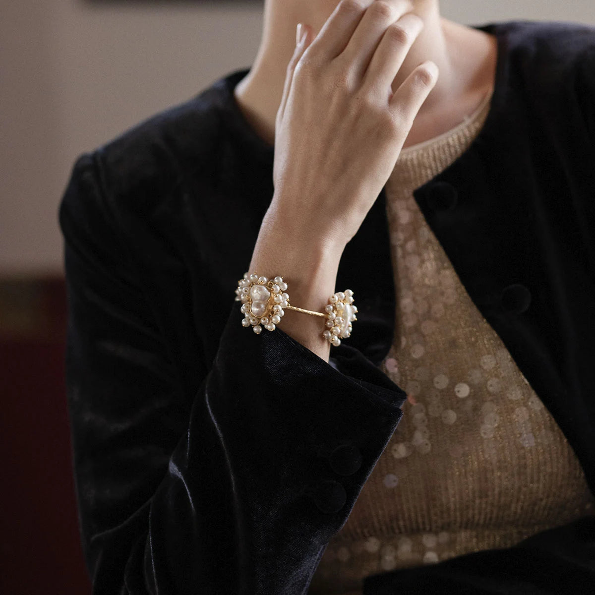 Pulsera Nina Perlas