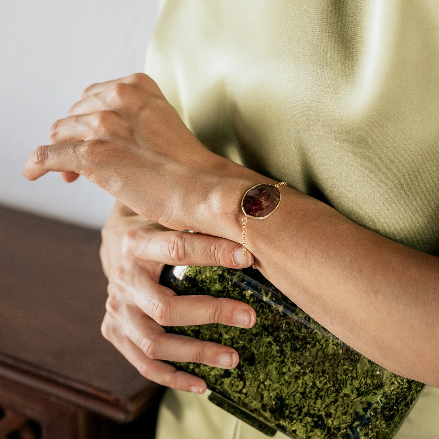 Pulsera Musa Rubí