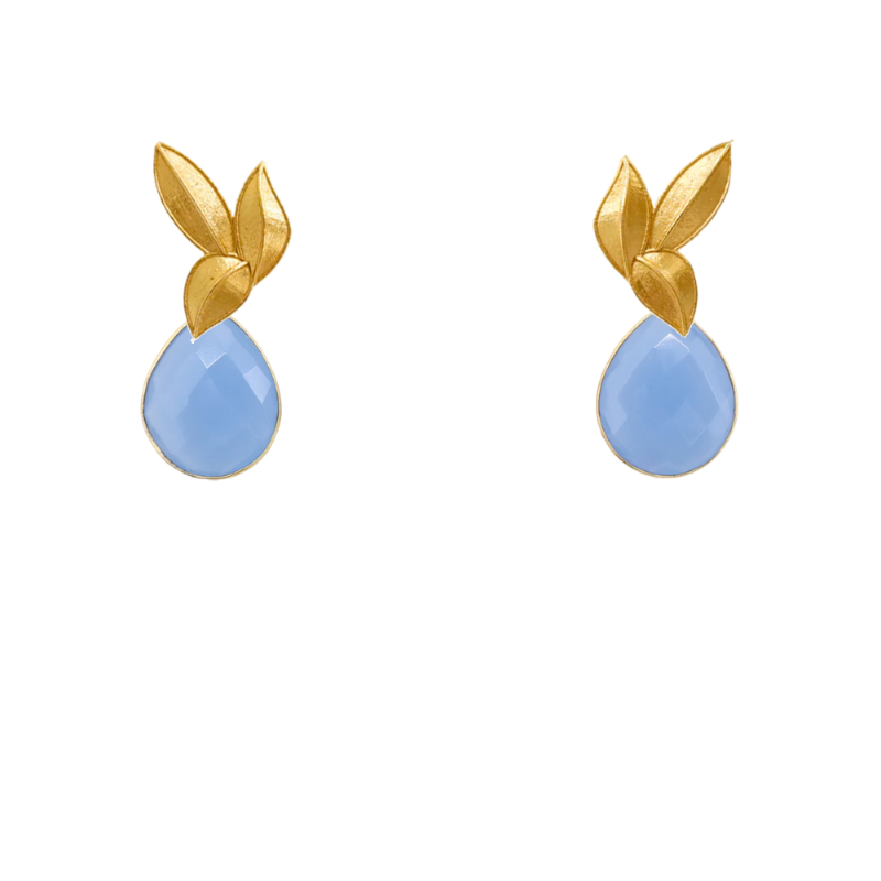 Set Matrix Pendientes Desmontables Laguén y Tear Azul Aero