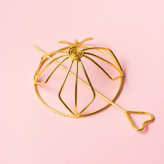 Tocado Cubre Moño Orbelle