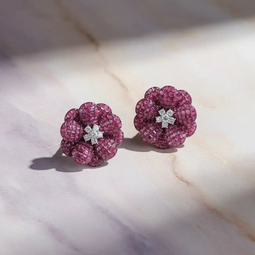 Venta Flash Vintage Pendientes Floréa Ed. Limitada Buganvilla