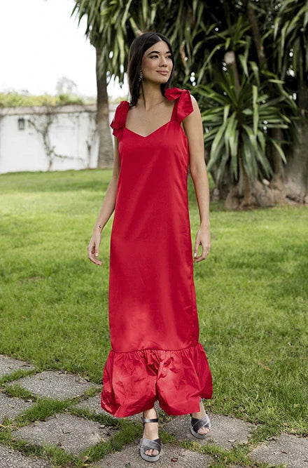 Vestido Bahía Rojo
