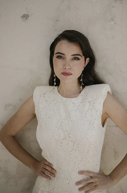 Vestido Bruma Blanco Marfil - Liquidación