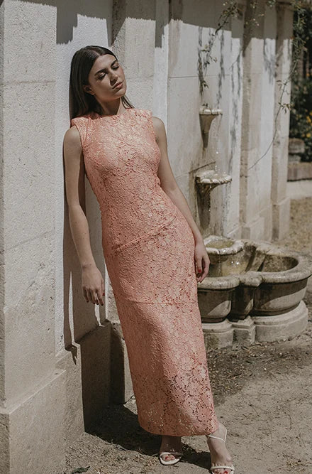 Vestido Bruma Coral - Liquidación