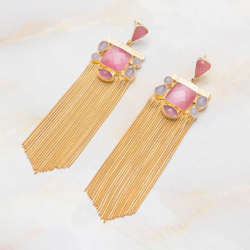 Pendientes Alhambra Rosas