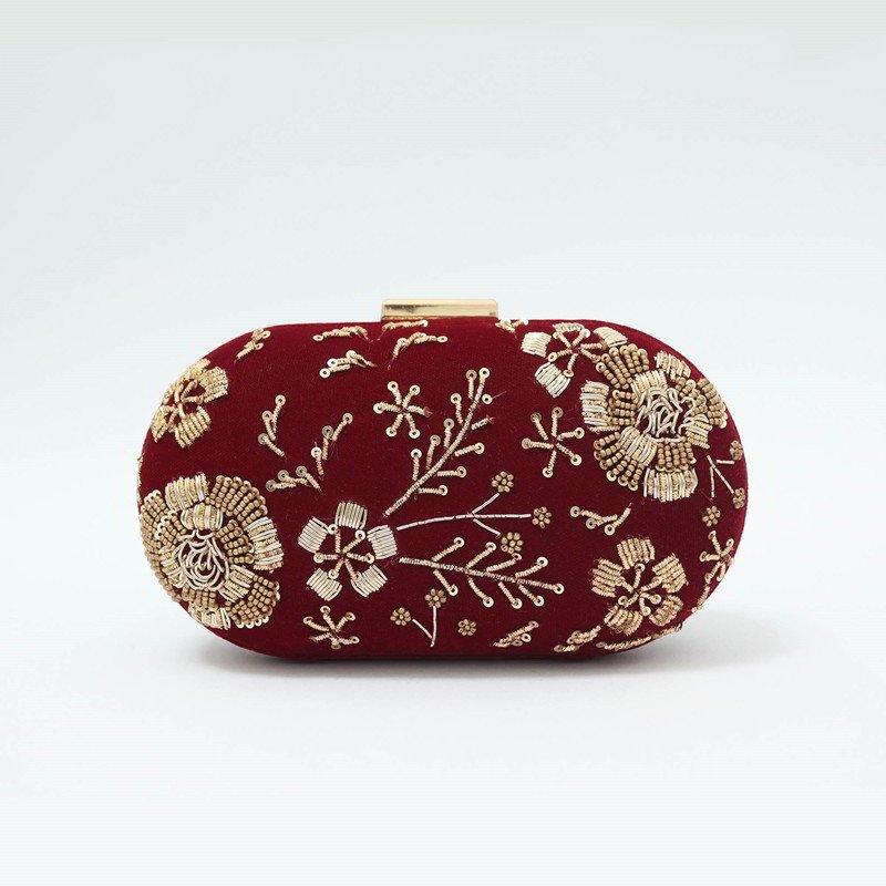 Bolso Ovalado Yai Granate