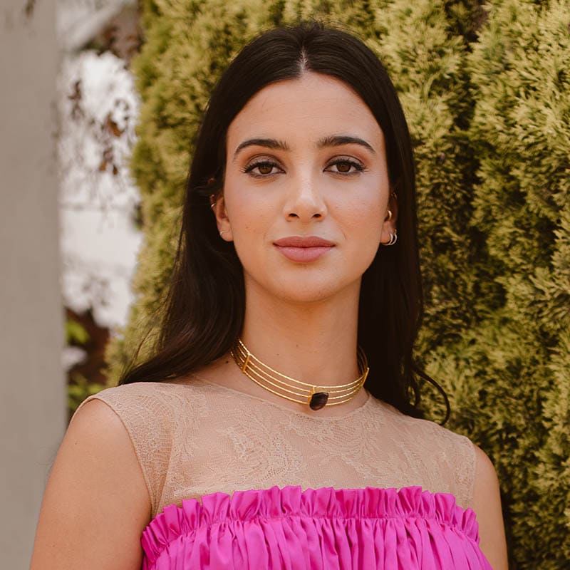 Choker Natalie Ed. Limitada Morado