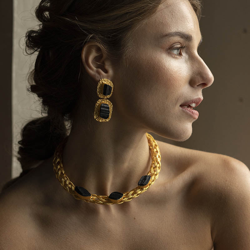 Collar Jarcia Negro