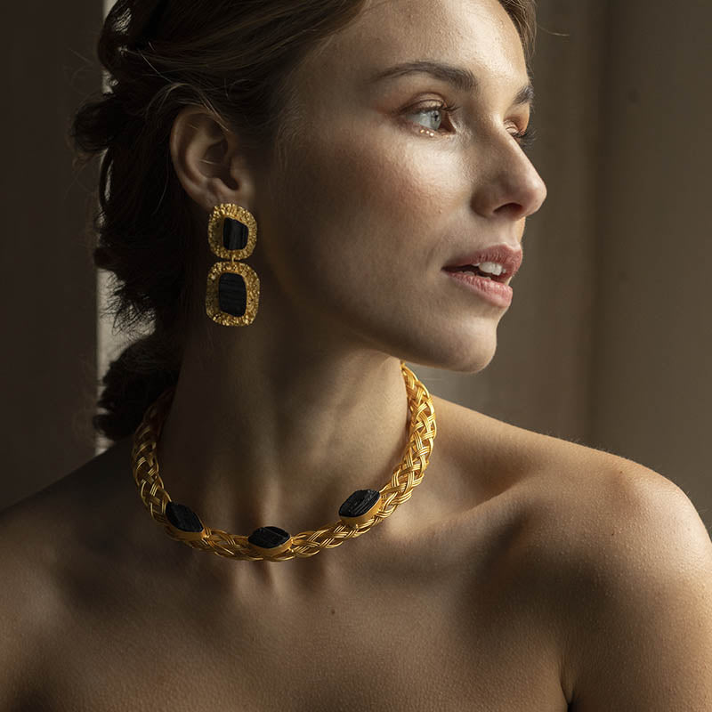 Collar Jarcia Negro