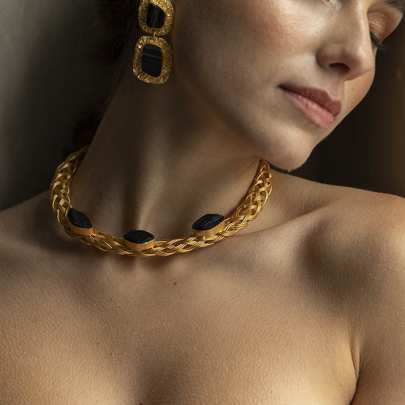 Collar Jarcia Negro