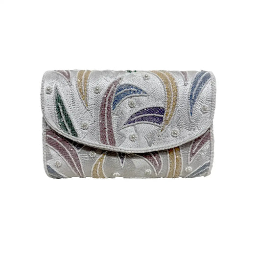 Bolso Rígido Ona Blanco y Multicolor pastel