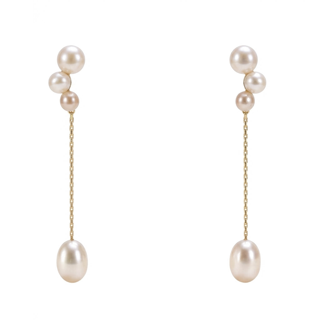 Pendientes María Perlas