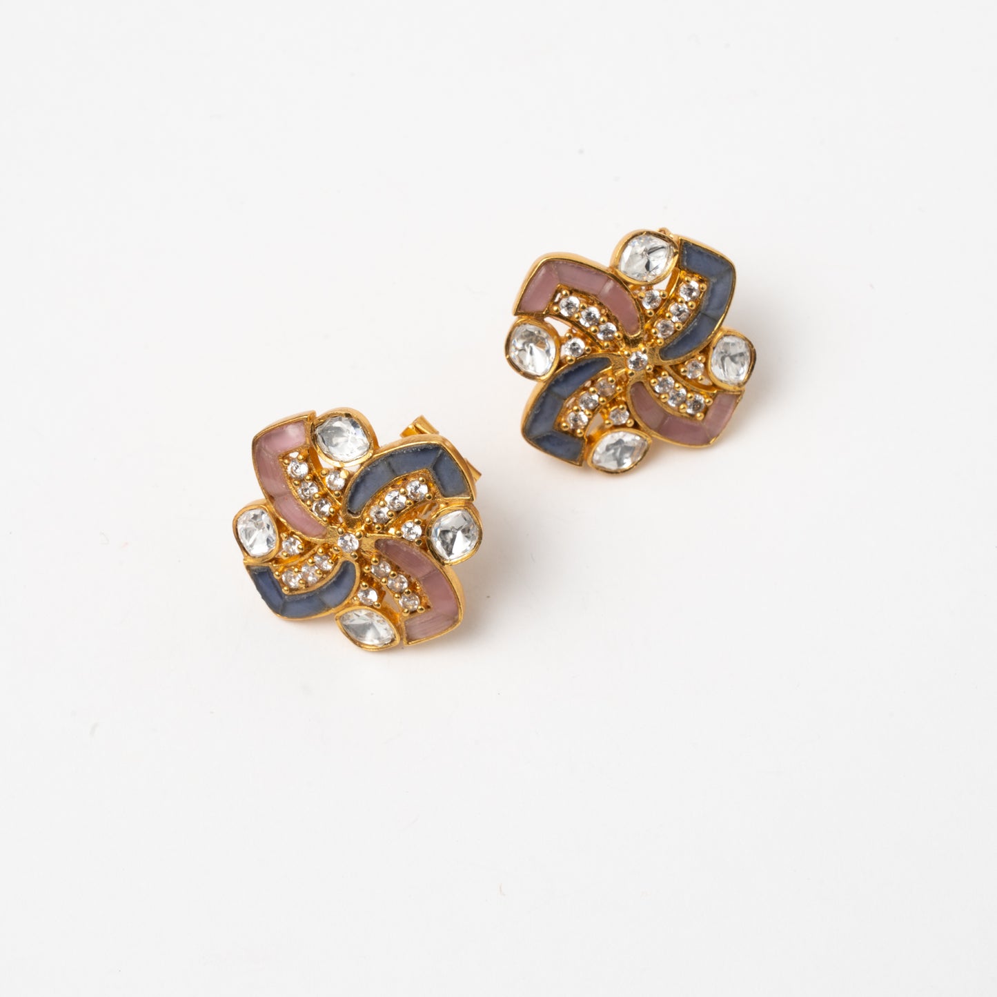 Venta Flash Vintage Pendientes Seralia Ed. Limitada Azul y Rosa