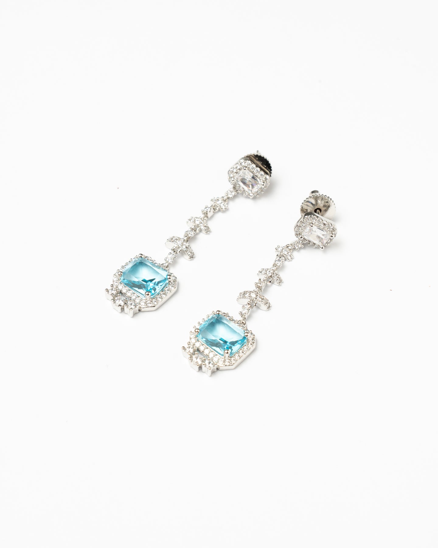 Venta Flash Vintage Pendientes Milea Ed. Limitada Plata Shine Turquesa