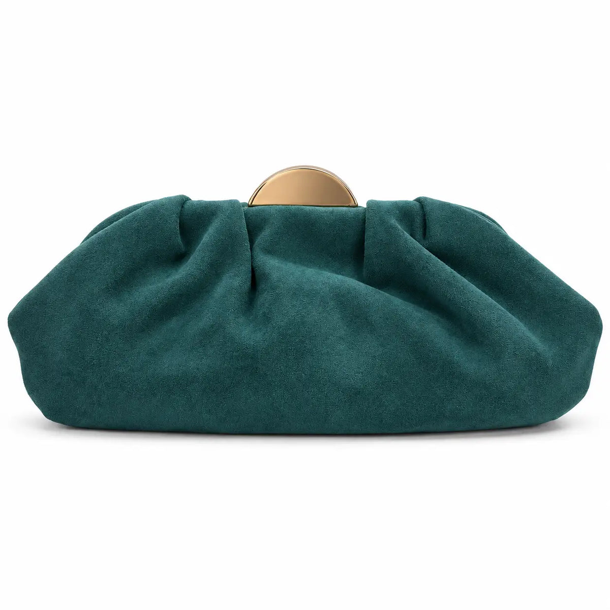 Bolso Nube Invitada Verde Petróleo