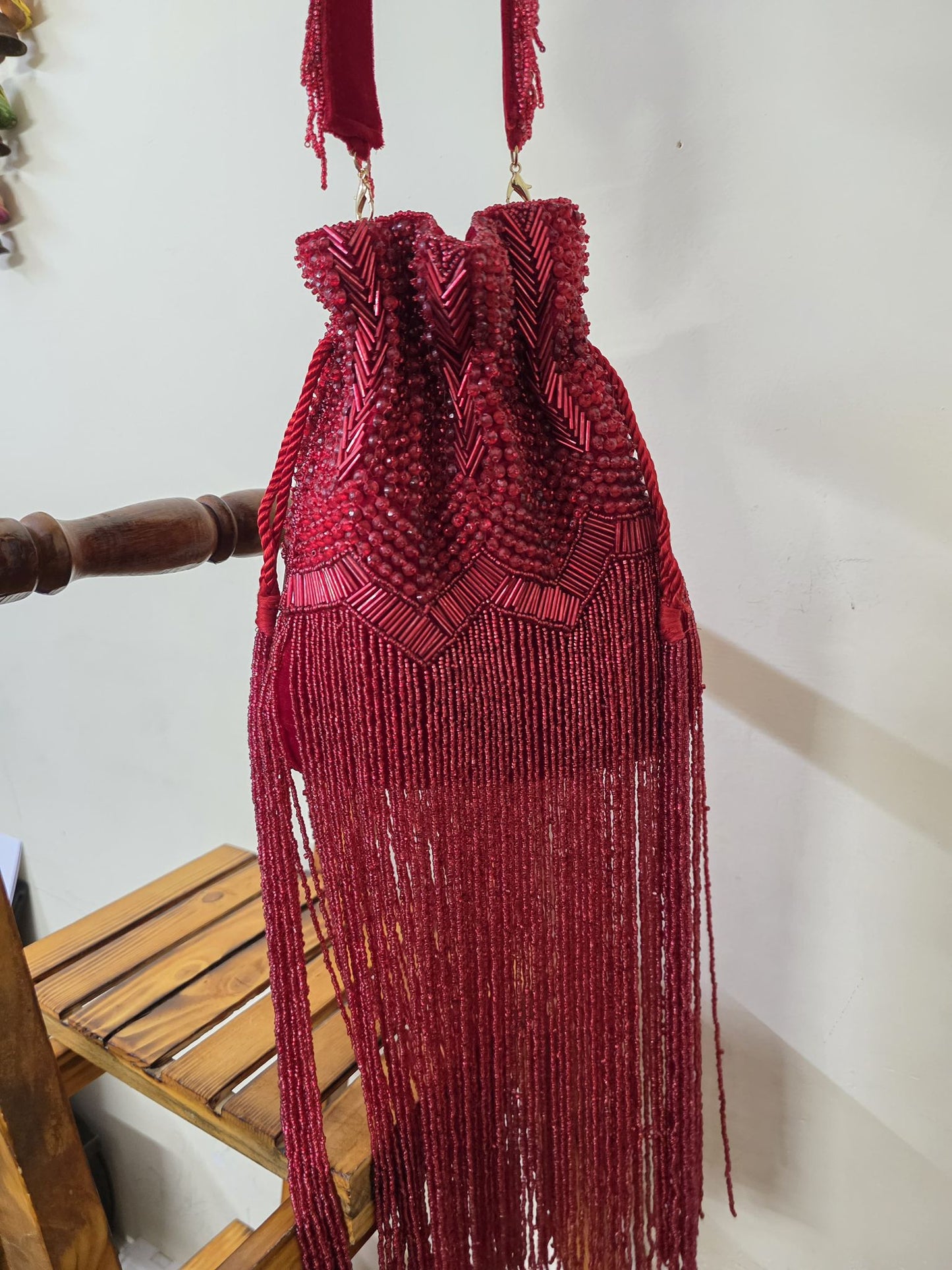 Bombonera Sulman Flecos Rojo