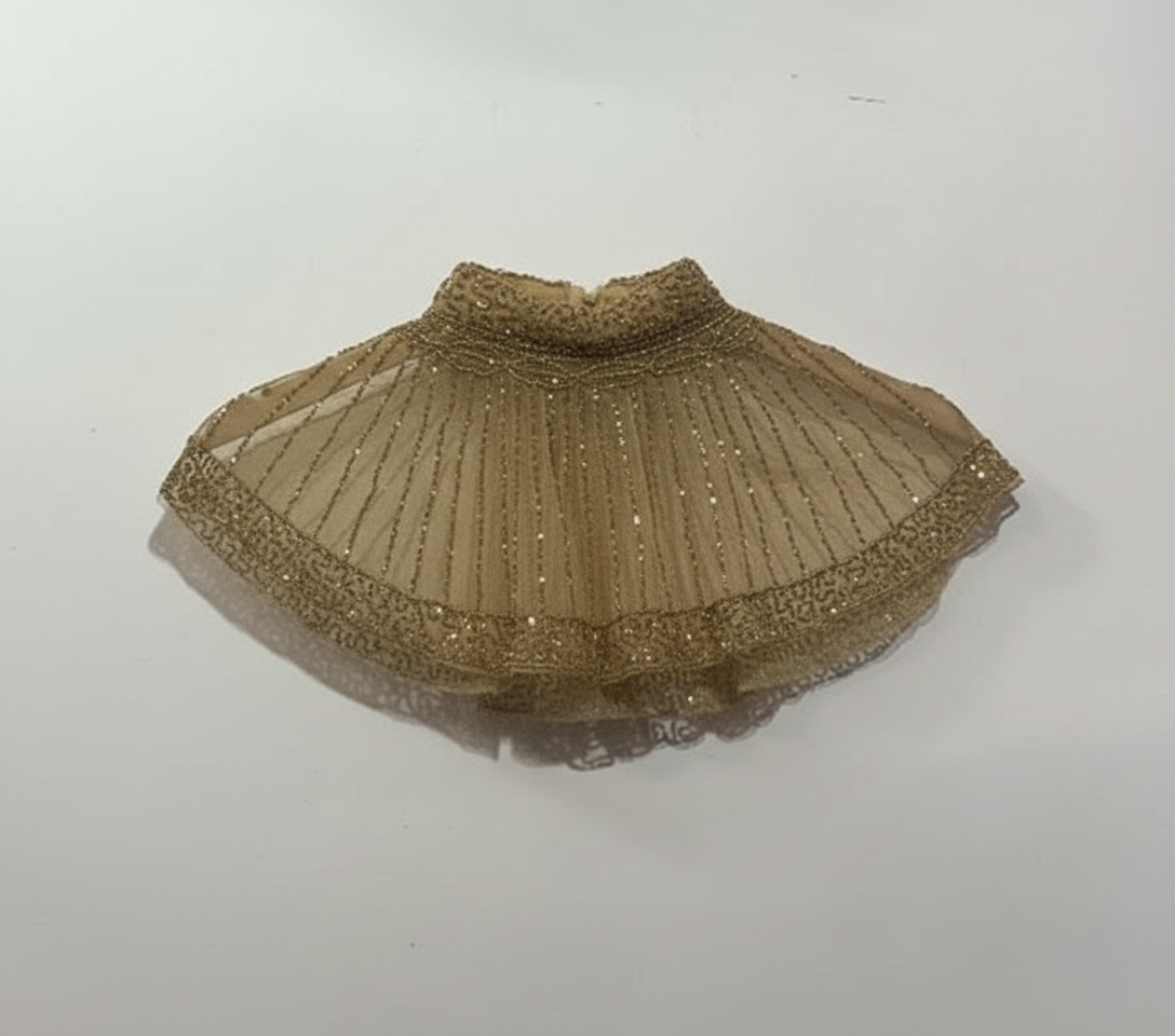 Cuello Joya Luz Beige