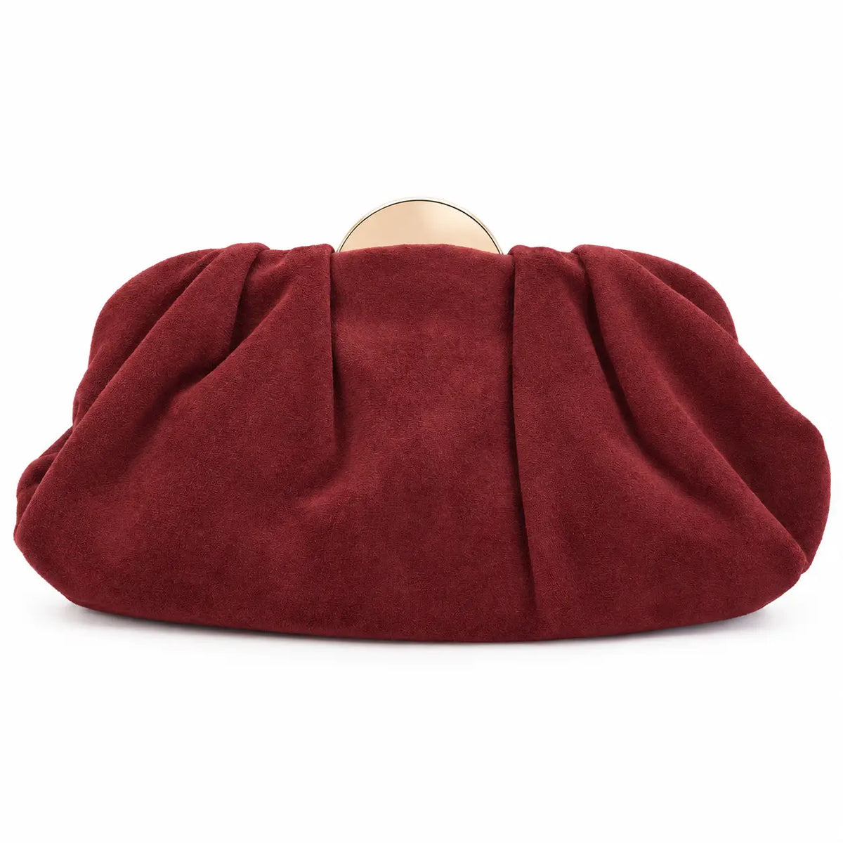 Bolso Nube Invitada Burdeos