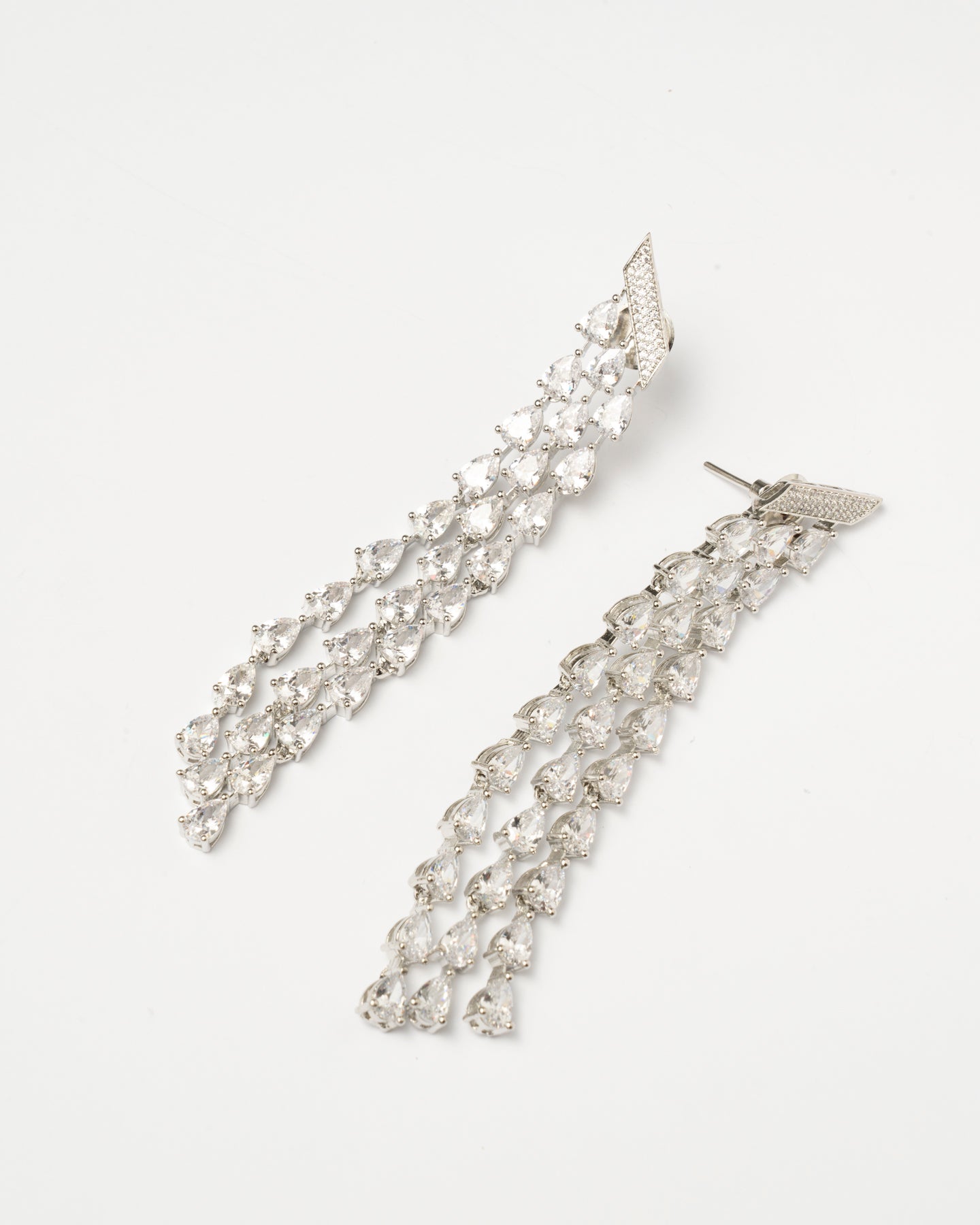 Venta Flash Vintage Pendientes Linius Ed. Limitada Plata Shine