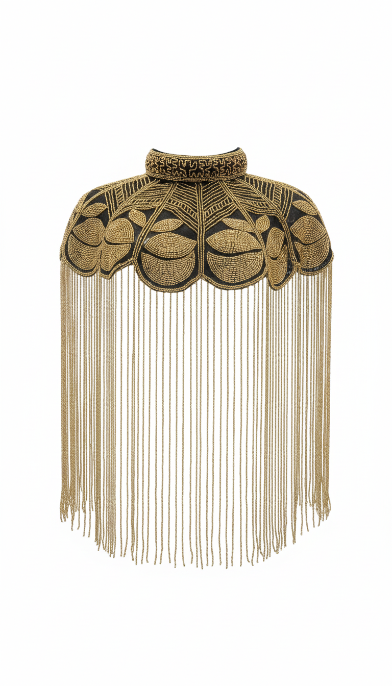 Capa Joya Vasanta Dorada y Negra