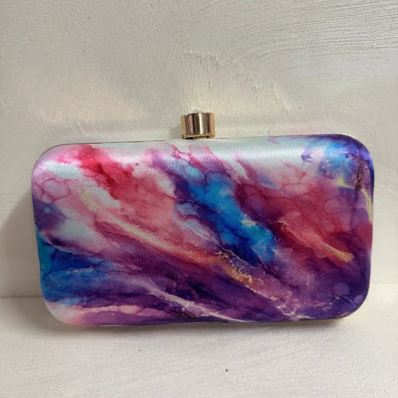 Bolso Print Galaxia Azul y Morado