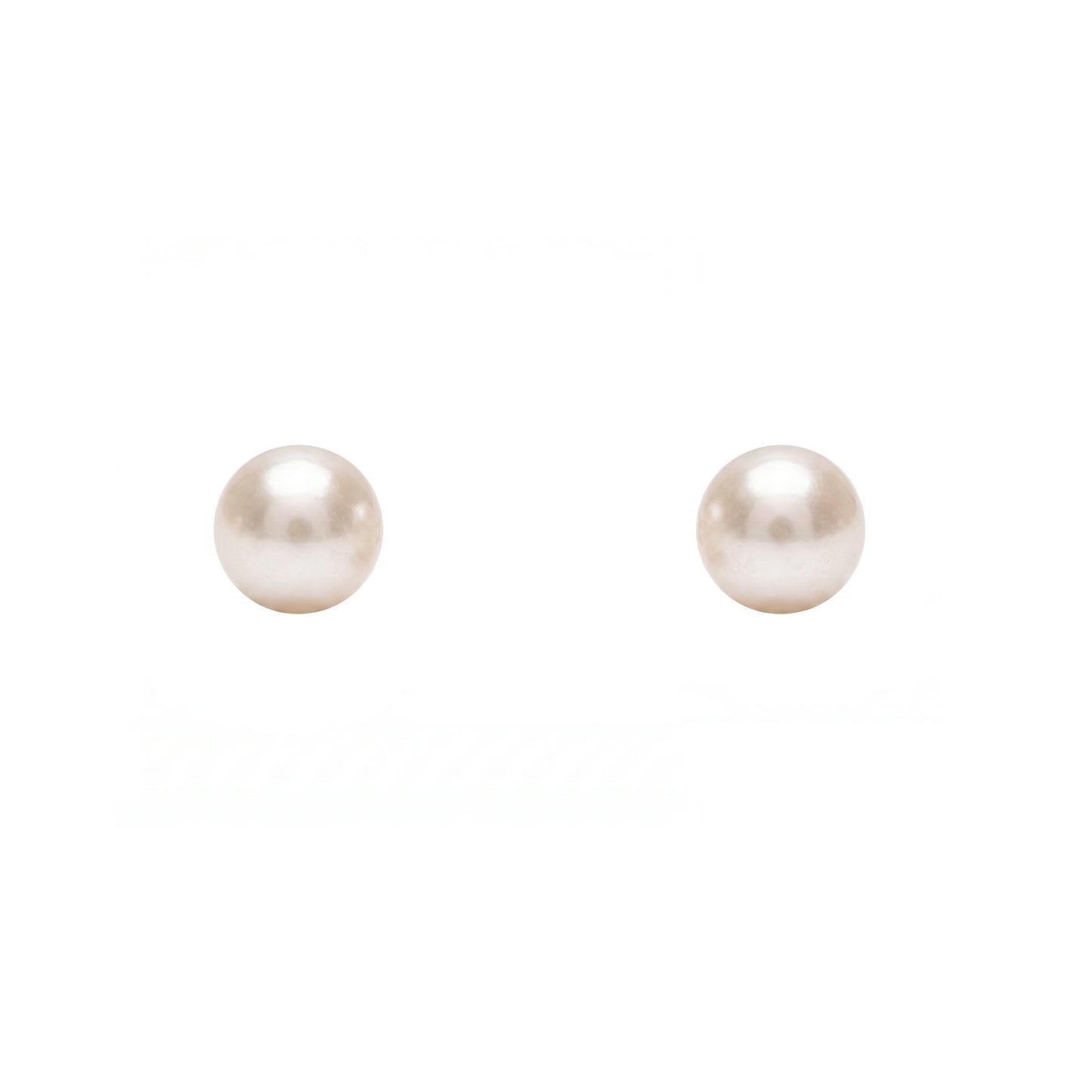 Pendientes Lunnar Perla - 9 mm