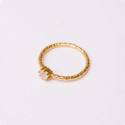 Anillo Tiny Ed. Limitada Rosa Cuarzo