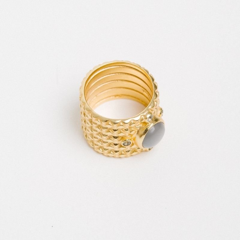 Anillo Valois Gris Ed. Limitada Talla 12