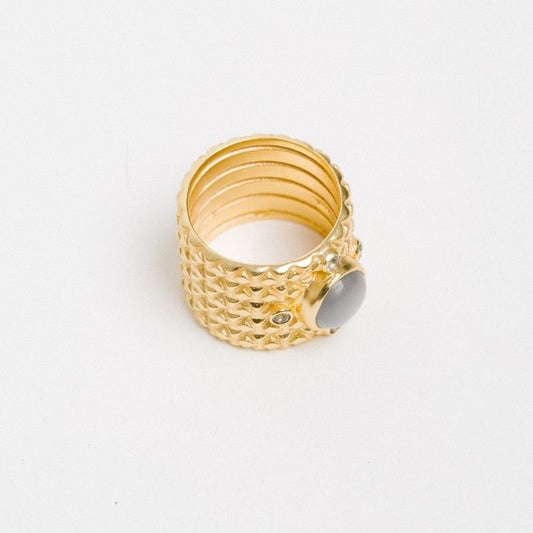 Anillo Valois Gris Ed. Limitada Talla 12