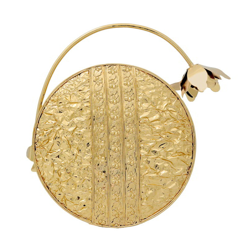 Clutch Deluxe Mehta Circular Nácar