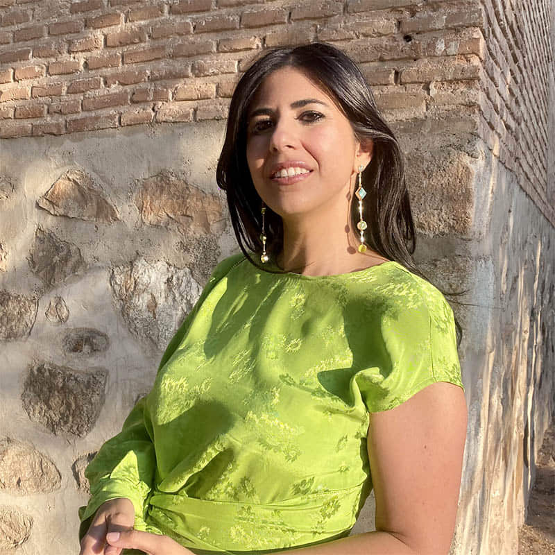 PENDIENTES ATOCHA ED. LIMITADA PULIDA AZUL CLARO, VERDE Y AMARILLO