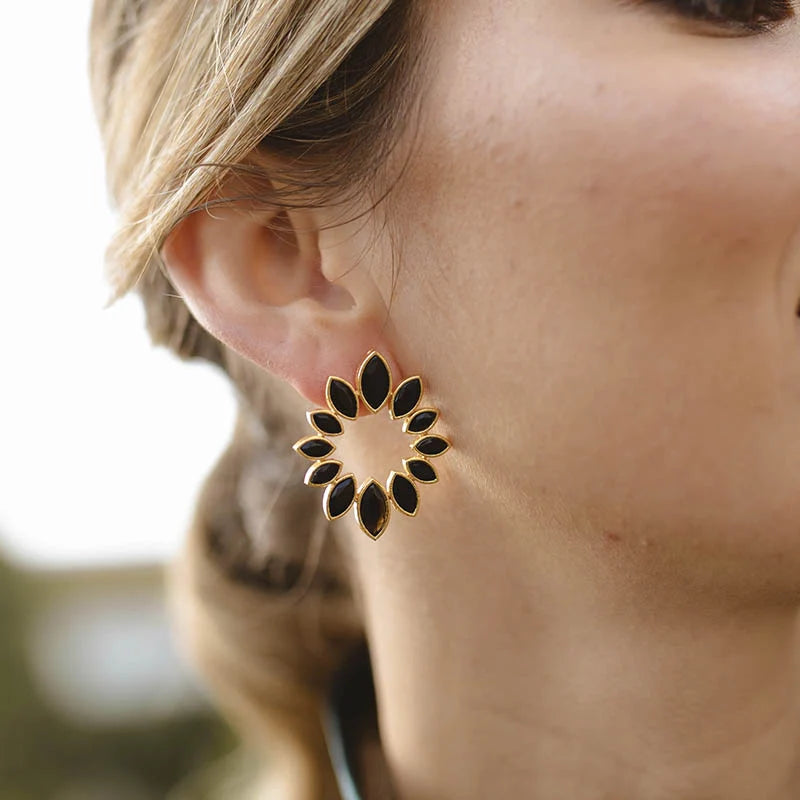 Pendientes Belmonte Negro