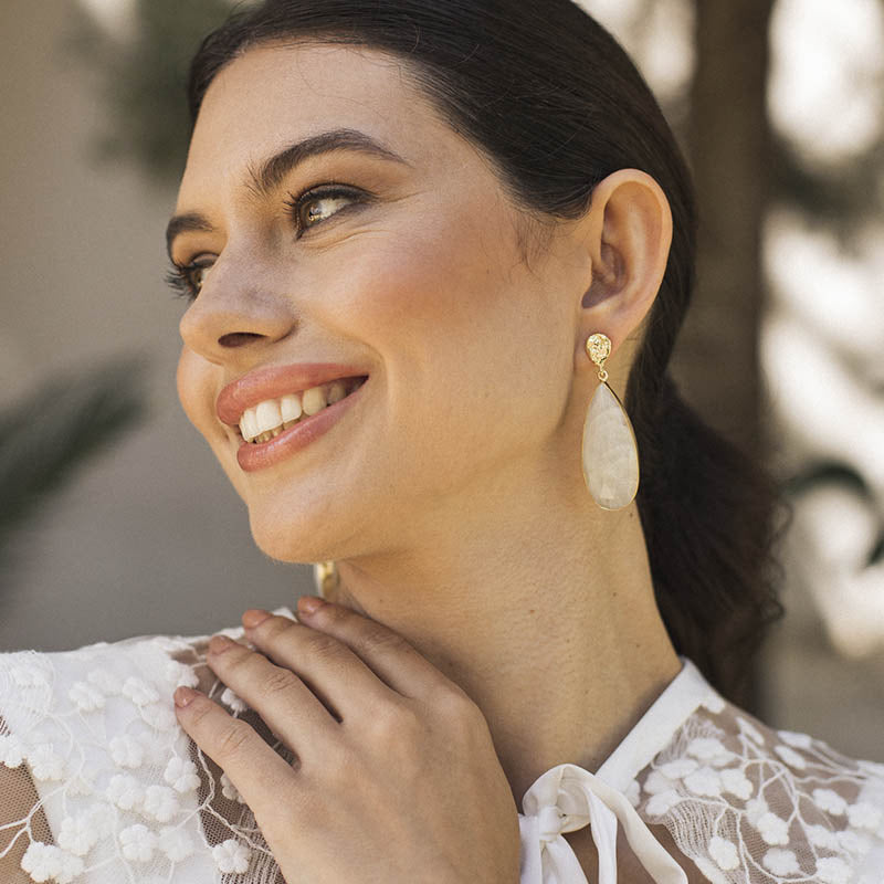 Pendientes Chloe Fucsia mo