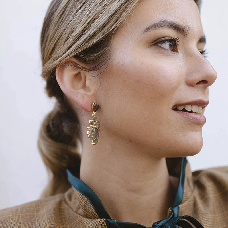 Pendientes Ducal Labradorita