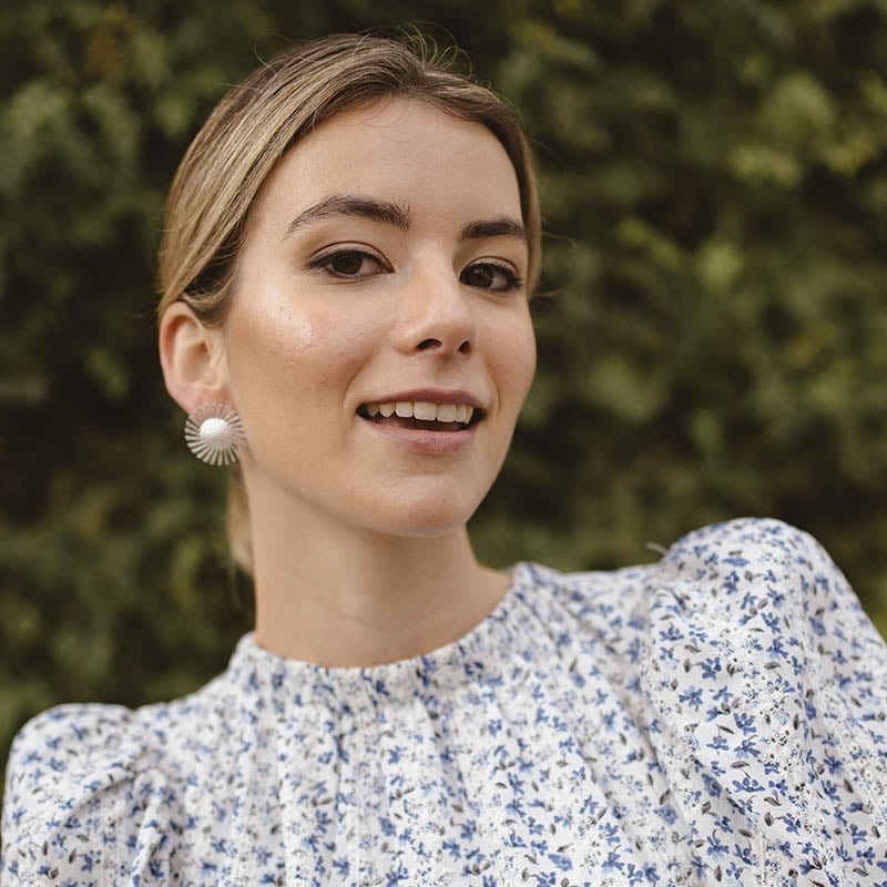 Pendientes Flavia Plata