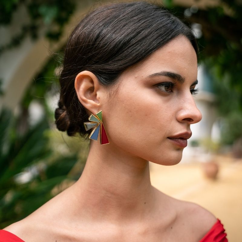 Encargo Pendientes Geometric Personalizados (2 Meses)