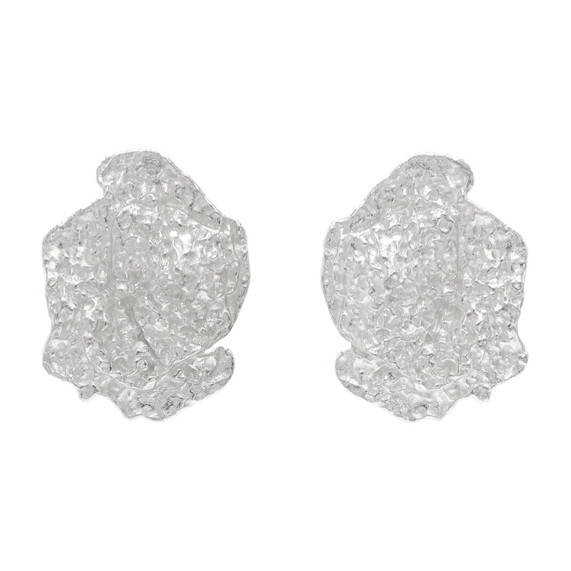 Pendientes Gorgonia Plata