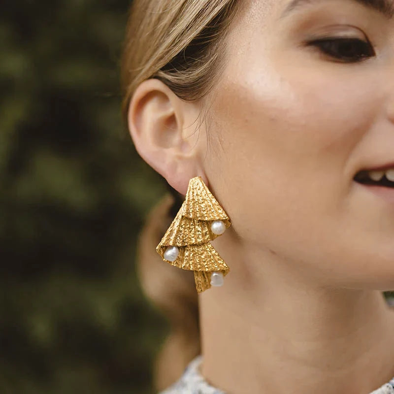 Pendientes Hanbok Perlas