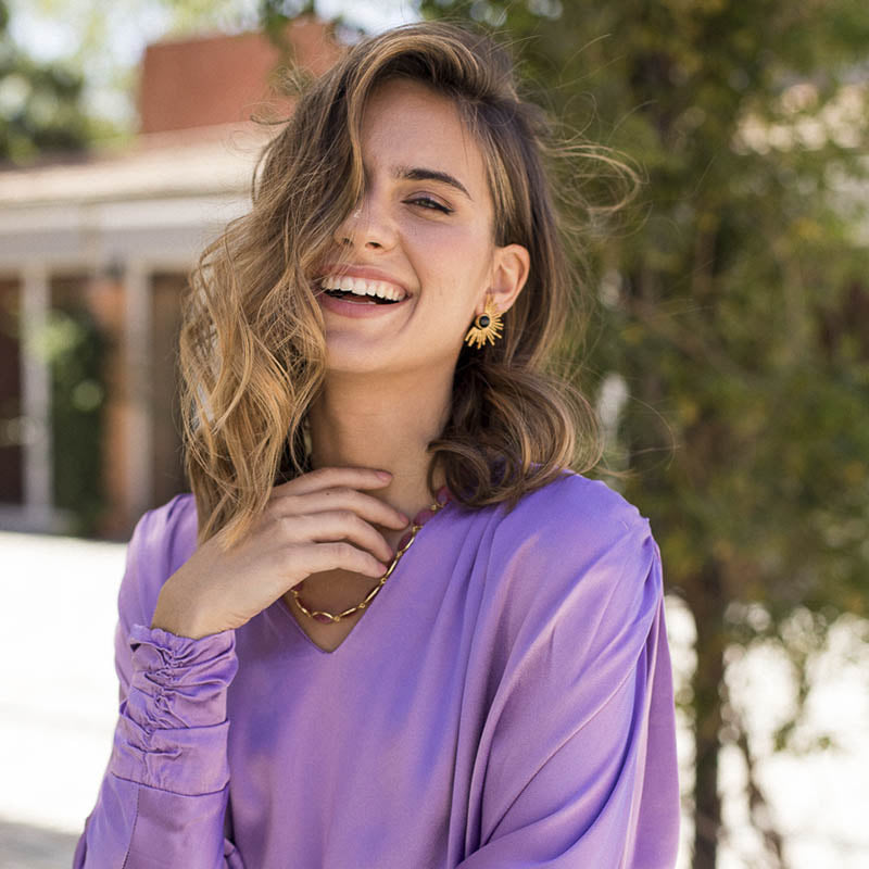 Pendientes Imperator Negro