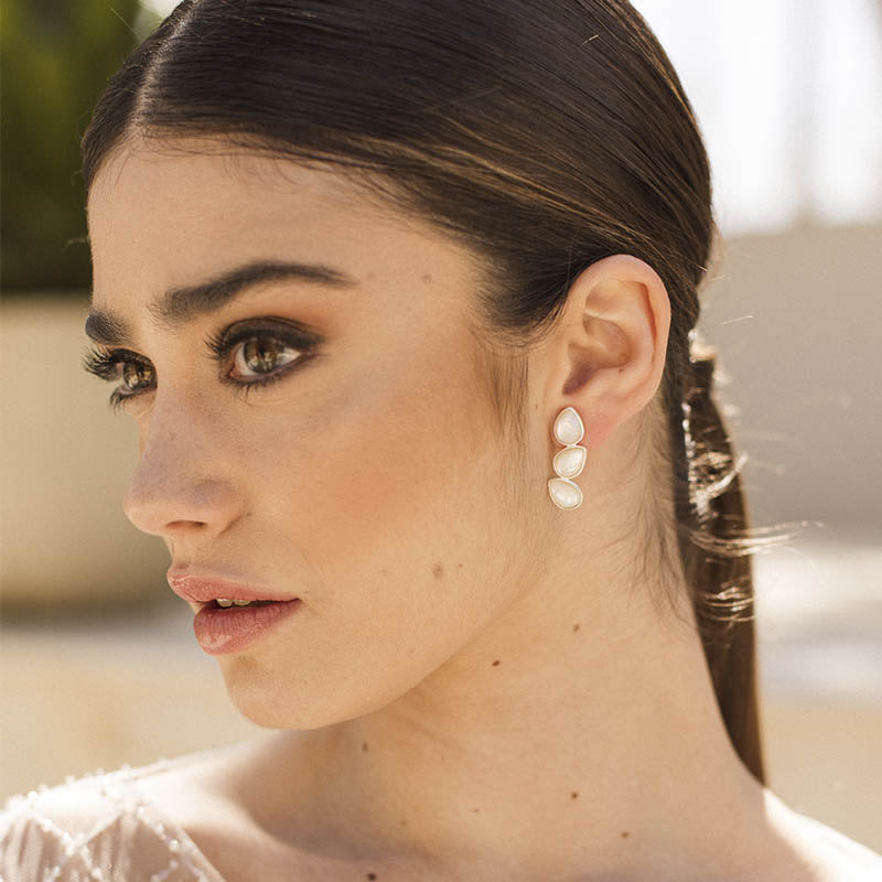 Pendientes Judit Iconic Ed. Limitada Agua claro