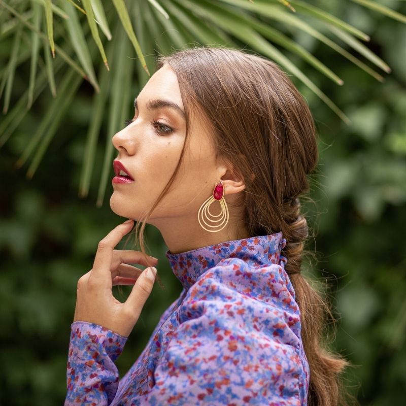 Pendientes Karma La turquesa